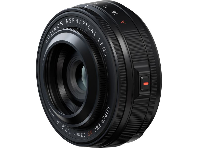 Fujifilm X-E5 XF 23mm F/2.8 Kit Schwarz Spiegellose Digitalkamera mit einem leichten, kompakten Gehäuse mit Objektiv