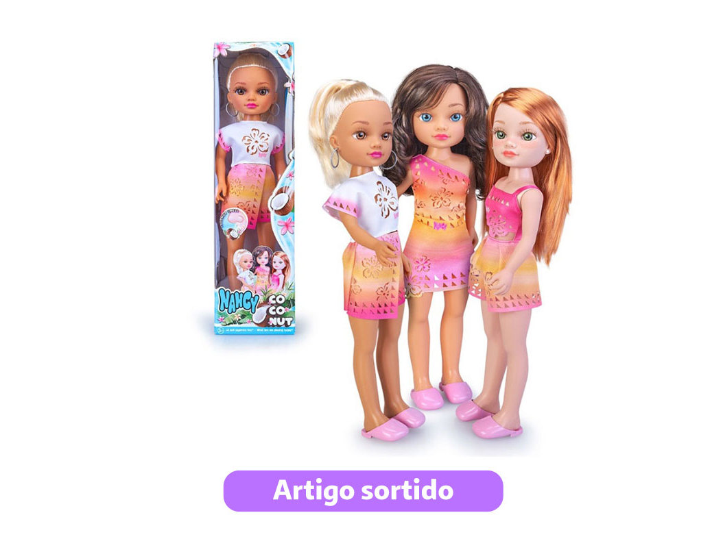 BONECA NANCY COCONUT MODELOS SORTIDOS