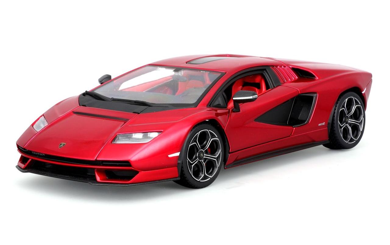 Lamborghini Countach LPI 800-4 Rot 1:24Sammlermodell im Massstab 1:24