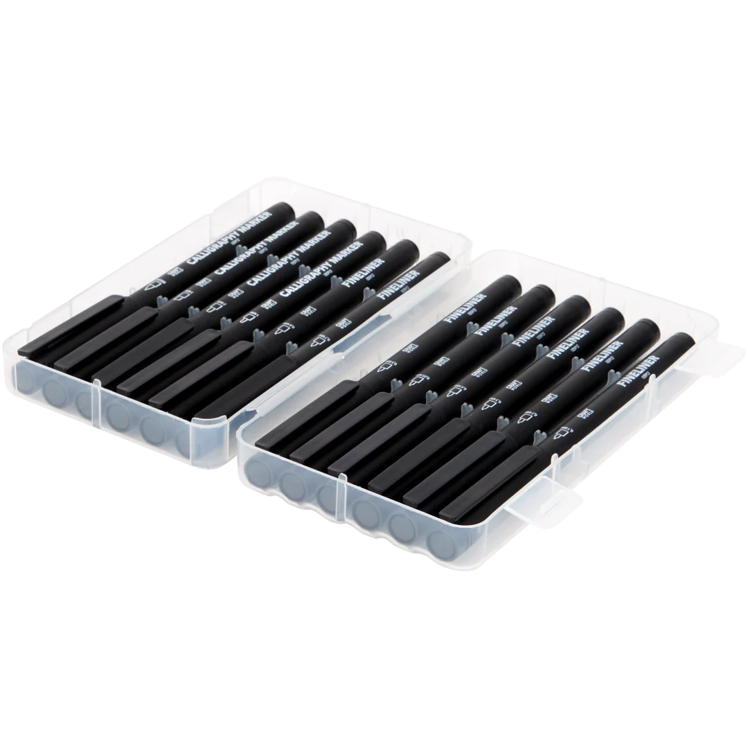 Fineliner set 12 stuks