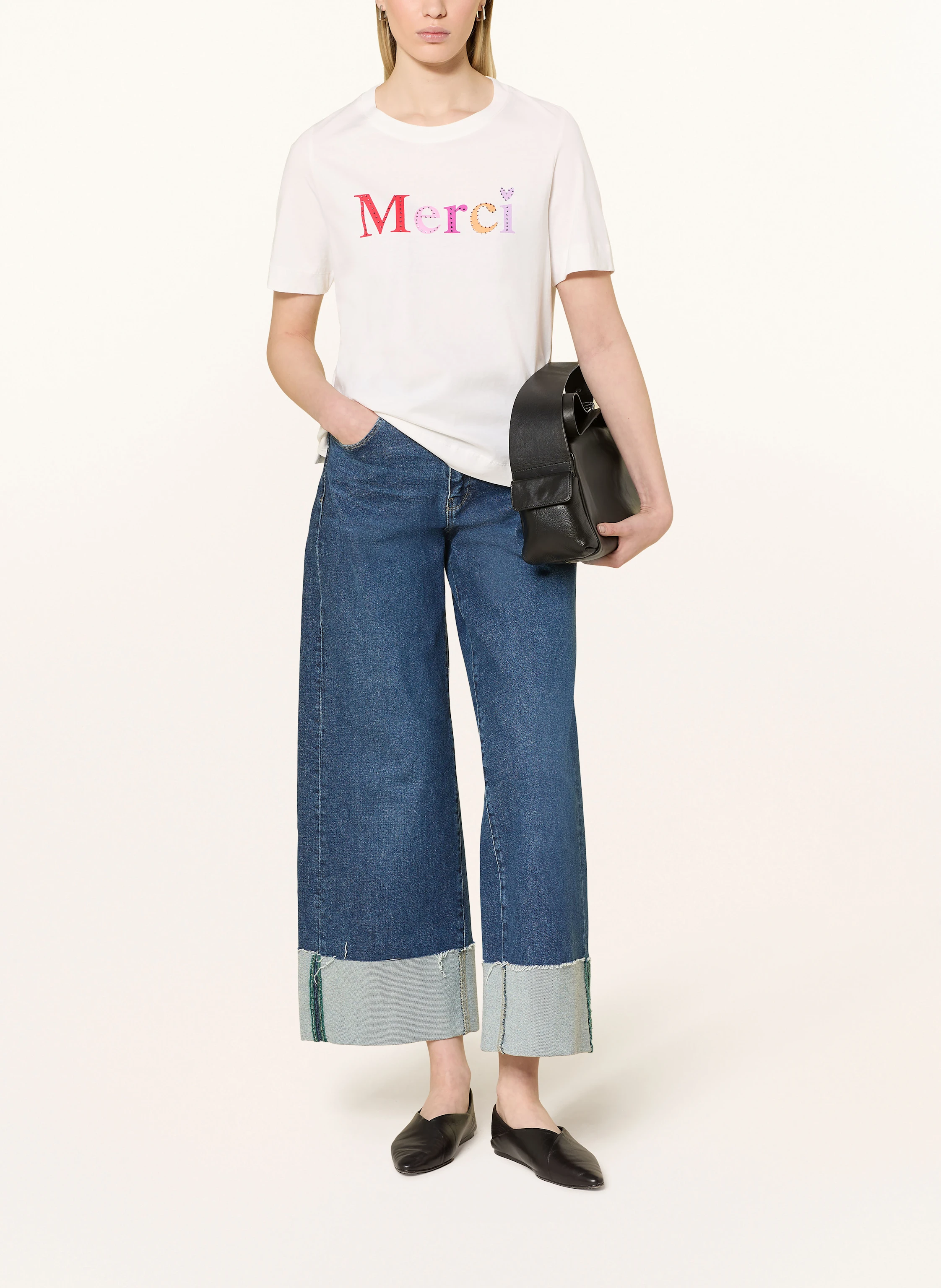 CARTOON T-Shirt mit Schmucksteinen