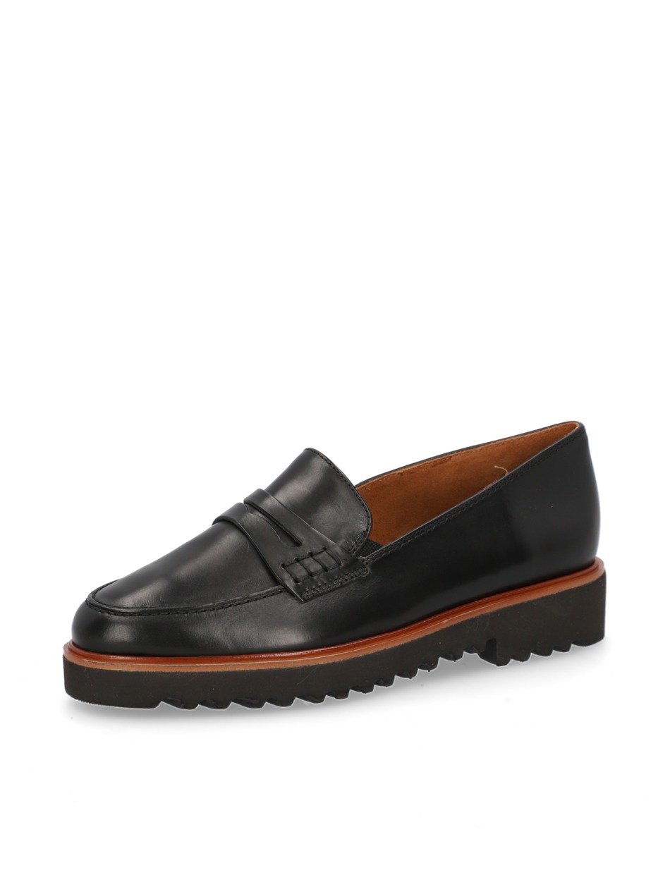 Glattleder Slipper klassisch