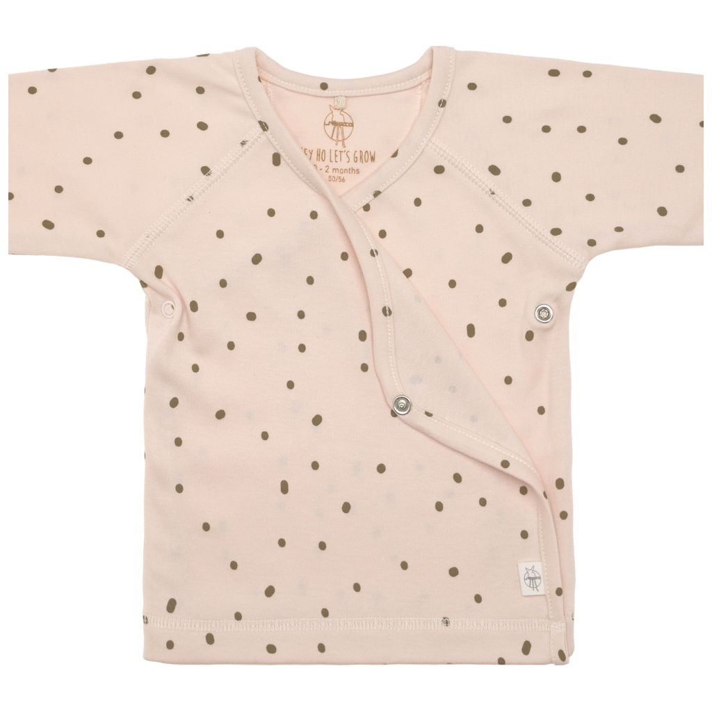 LässigLässig   Kimono Shirt GOTS Dots powder pink 62/68