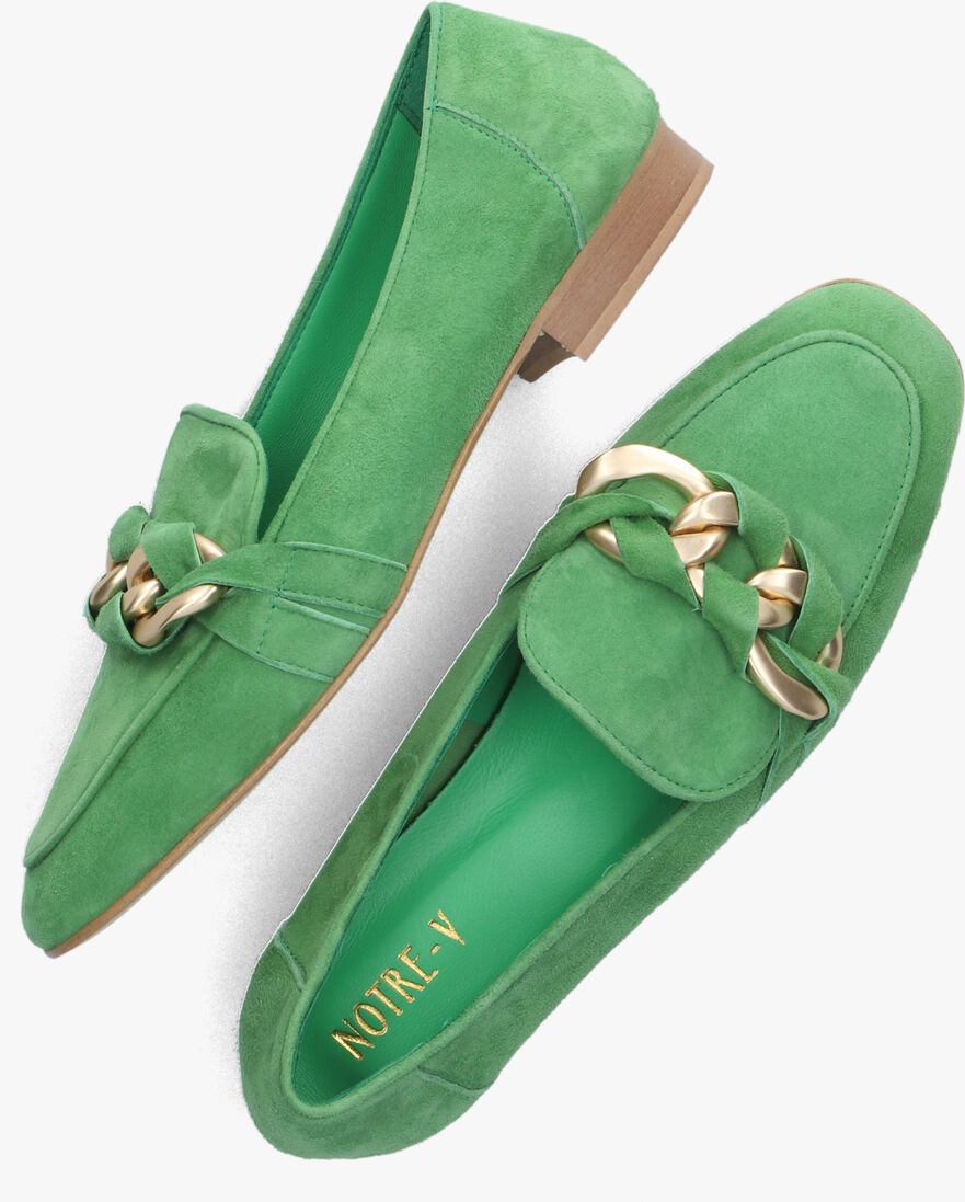 NOTRE-V groene notre-v loafers 06-27