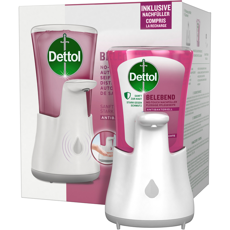 Dettol Seifenspender mit Bewegungssensor Gartenfrüchte, 250 ml