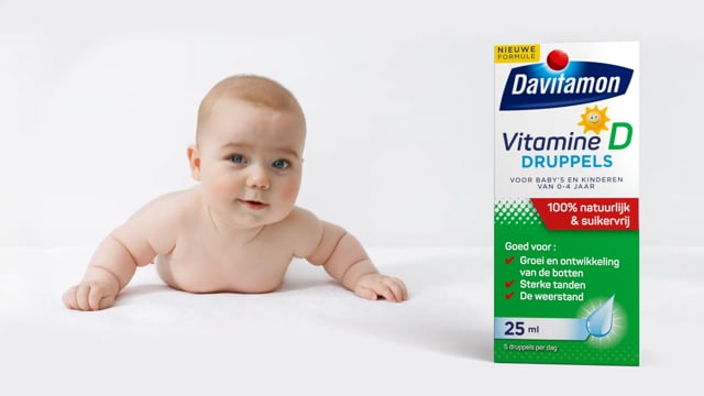 Davitamon Vitamine D Kind Smelttabletten 50TB