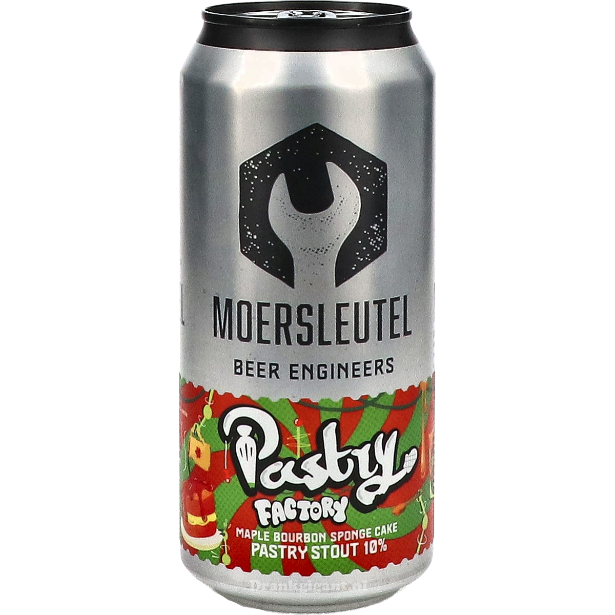 De Moersleutel Pastry Factory Maple Bourbon Sponge Cake Stout 44 cl