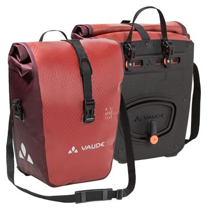 Paire de Sacoches de Fourche Vaude Aqua Front Rouge (x2)