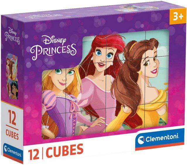 Clementoni - Disney Princess Puzzel - 12-delig - Gerecycled Materiaal