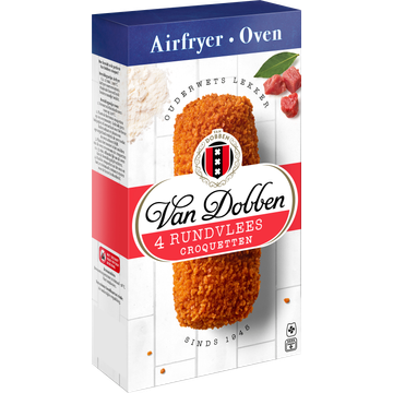 Van Dobben Airfryer & Oven Rundvlees Croquetten 4 x 80 g