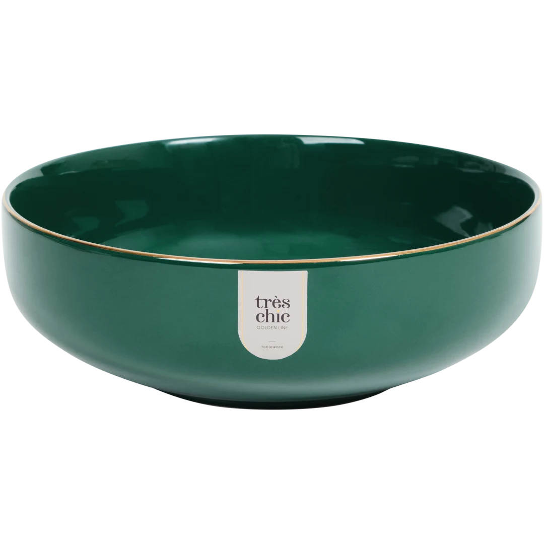 Très Chic saladeschaal Golden Line Diverse varianten