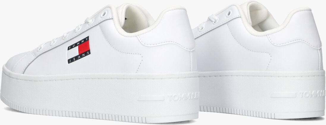 TOMMY JEANS witte tommy jeans lage sneakers tommy jeans flatform 1