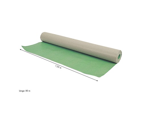 Knauf Schrenzlage Natronkraftpapier voor Bodenanwendungen 80 x 1,25 m Rol = 100 m²