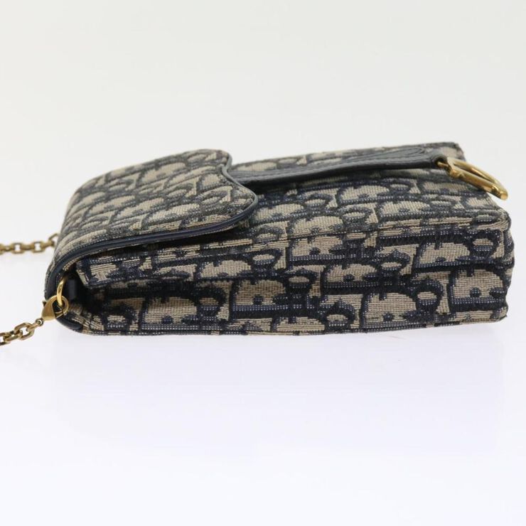 Dior Vintage Dior Saddle Bag Beige