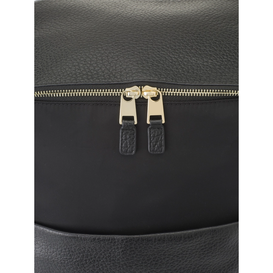 storksak Wickelrucksack Alyssa Black-Gold