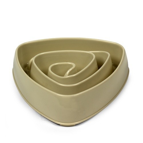 Alimentador triangular antiestresse, marrom
