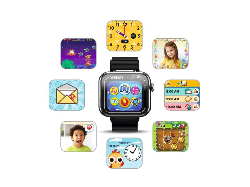 Vtech KidiZoom Smartwatch MAX noire -FR- Kinder-Smartwatch