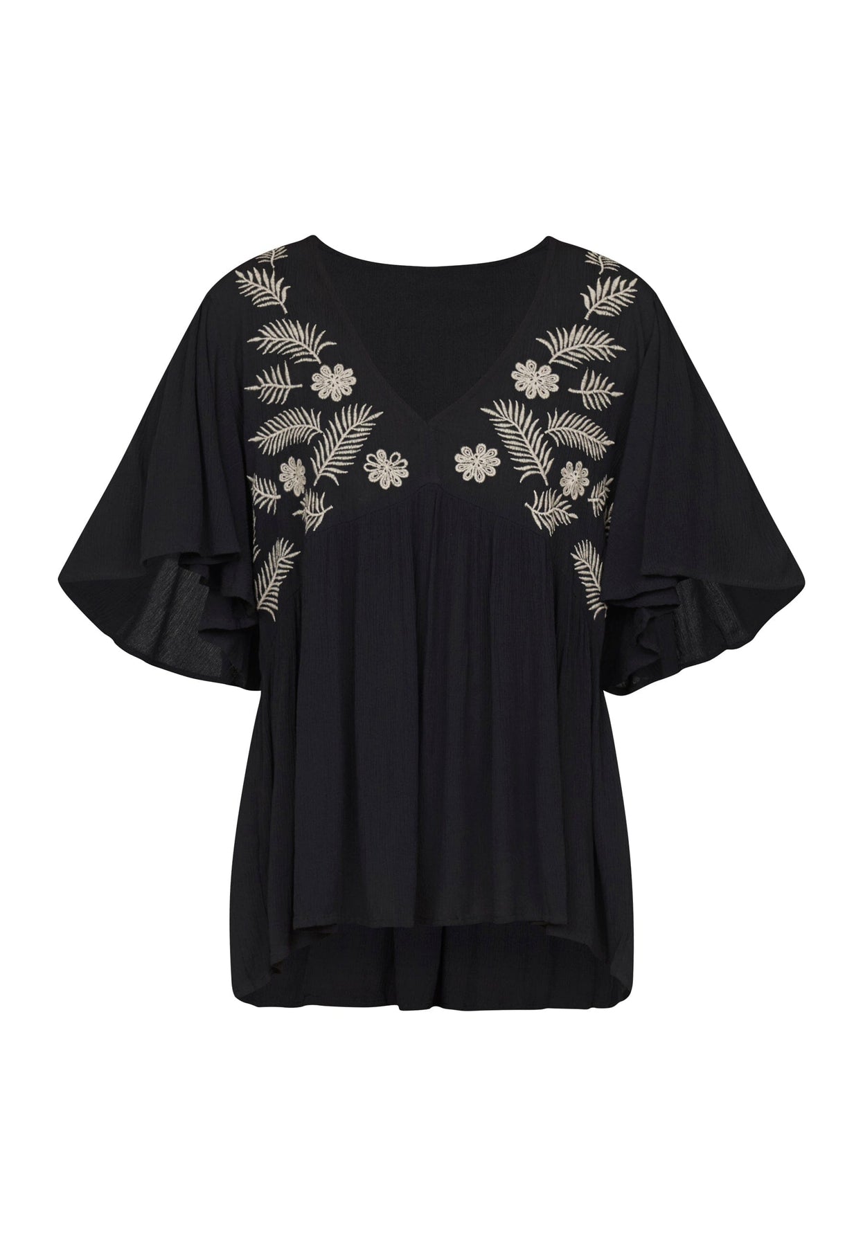 Sisters Point Inza-Top 001 black bamboo