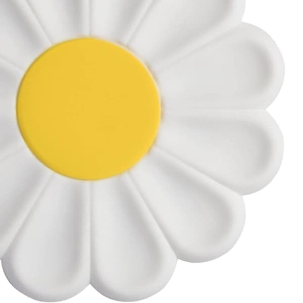 Søt bordtapet - silikon - blomst - hvit