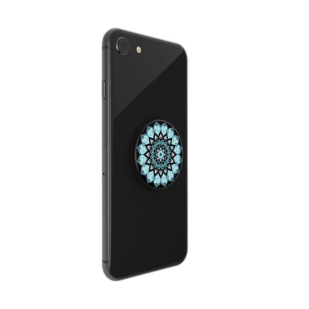 PopGrip Finger Griff Halterung (Austauschbarer Top) für Smartphones / Tablets (801146) - Peace Mandala Sky