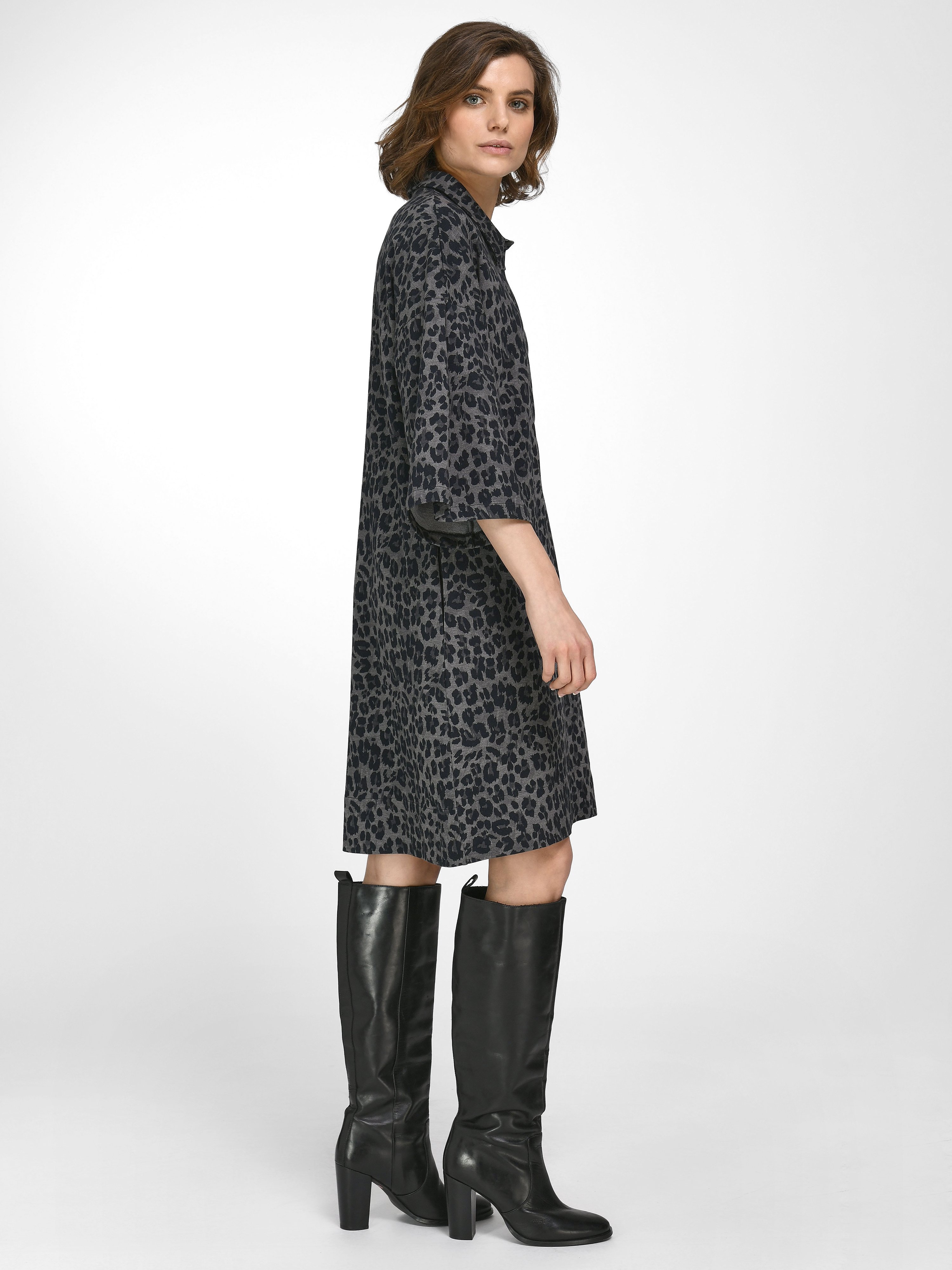 Kleid mit 3/4-Arm