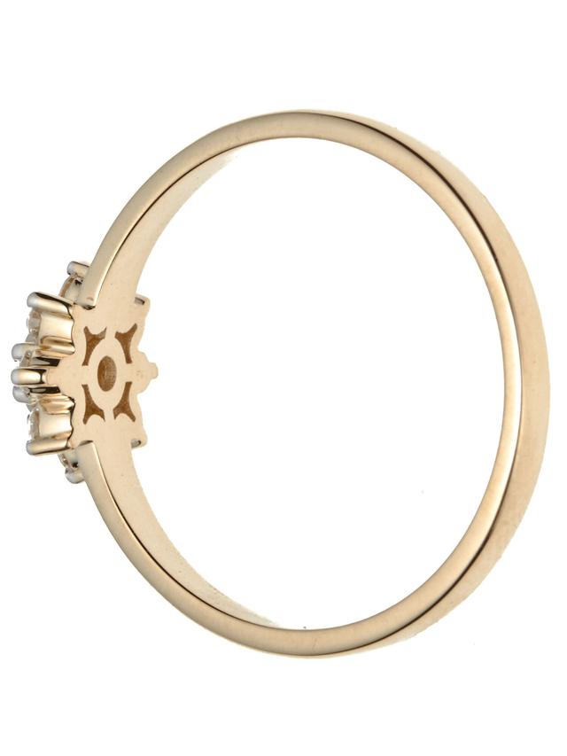 Entourage-Ring, Brillant, Gelbgold 585