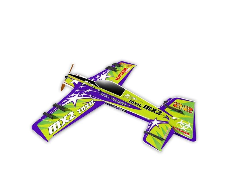 HACKER Model Production Shockflyer MX2 810 mm ARF EPP Akro Modell für 3D Kunstflug