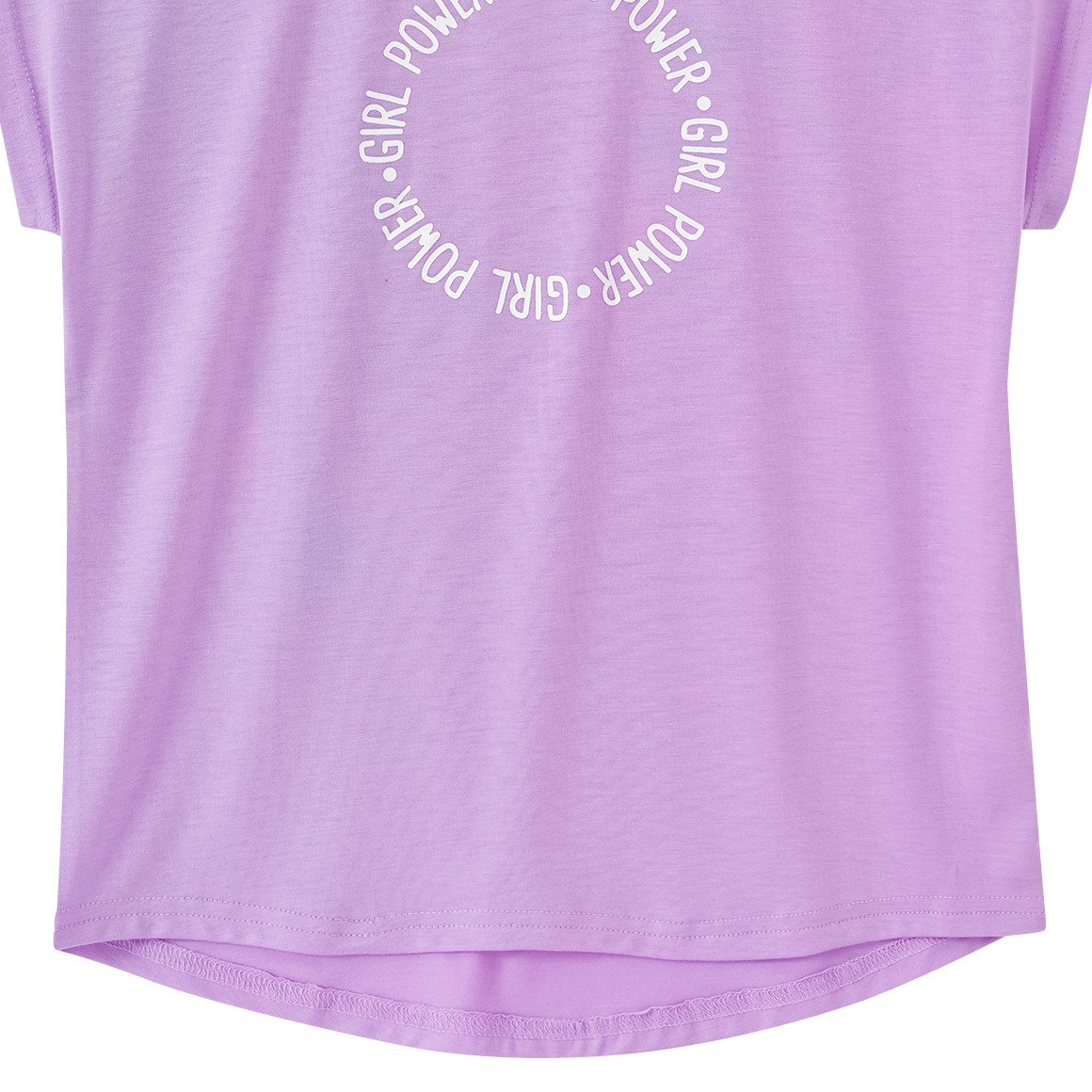 Yigga Mädchen Sport-T-Shirt mit Schriftzug helllila