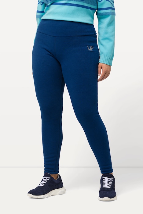 Leggings, Webfellfutter, extrawarm, High Waist