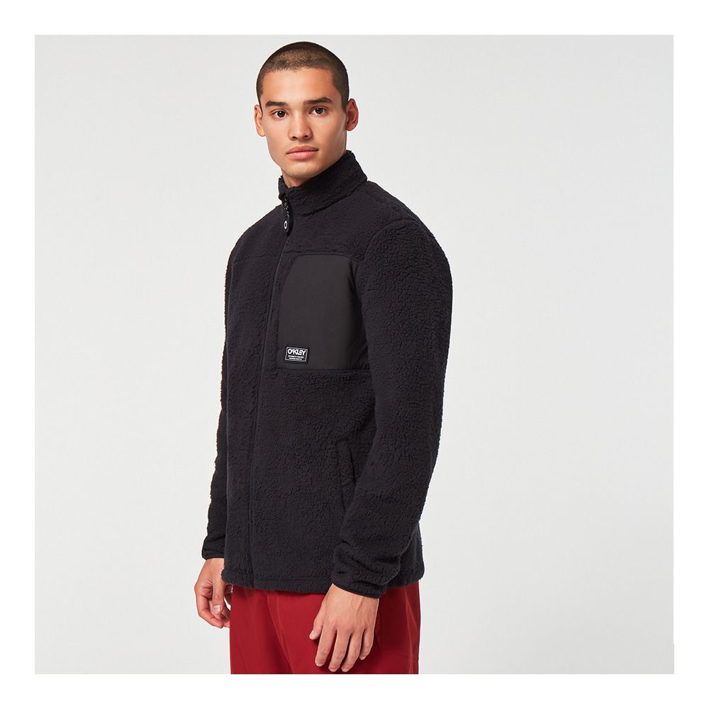 Oakley MOUNTAIN FIRE SHERPA - Polaire Homme blackout