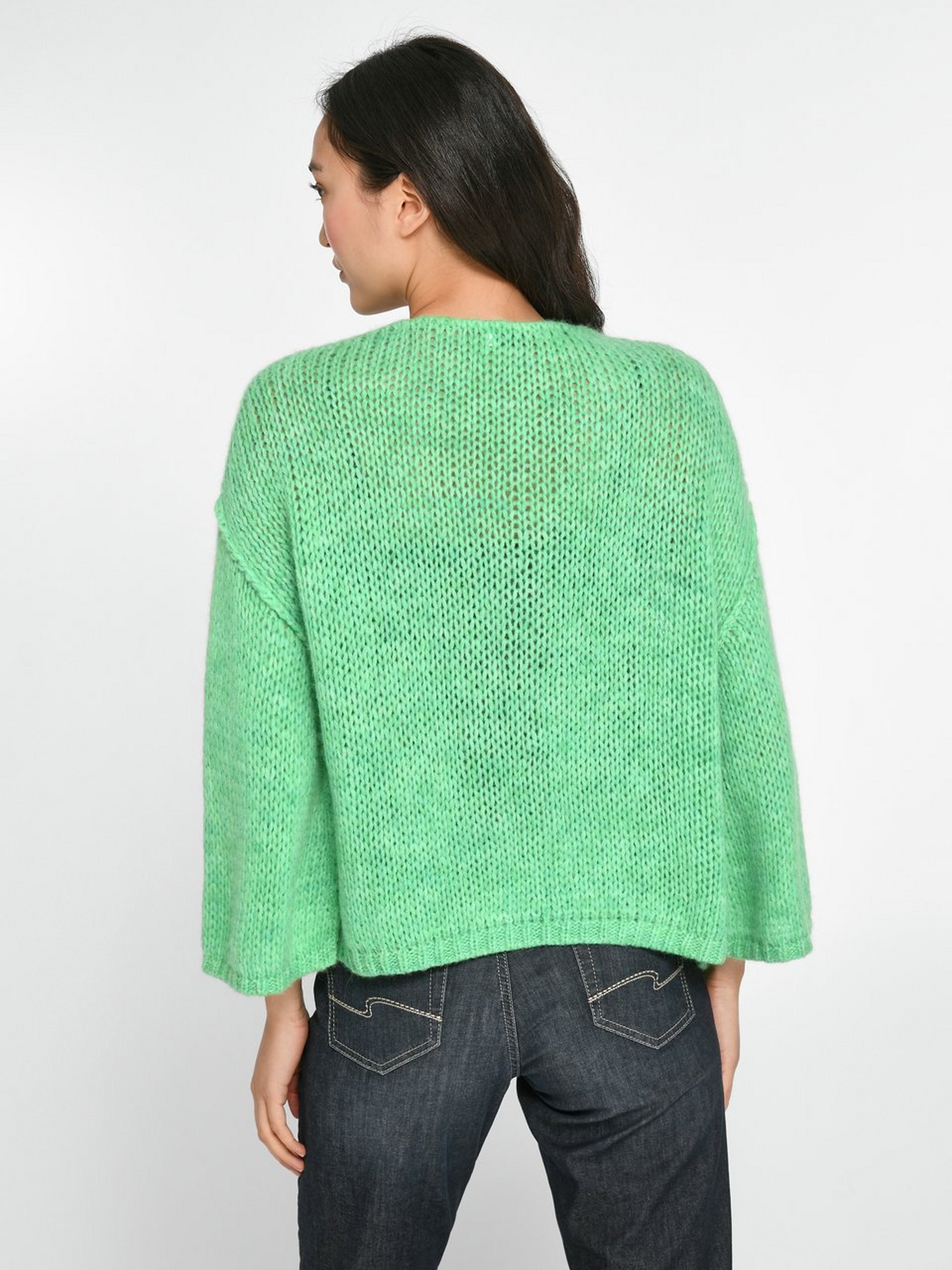 Strickjacke mit 3/4-Arm
