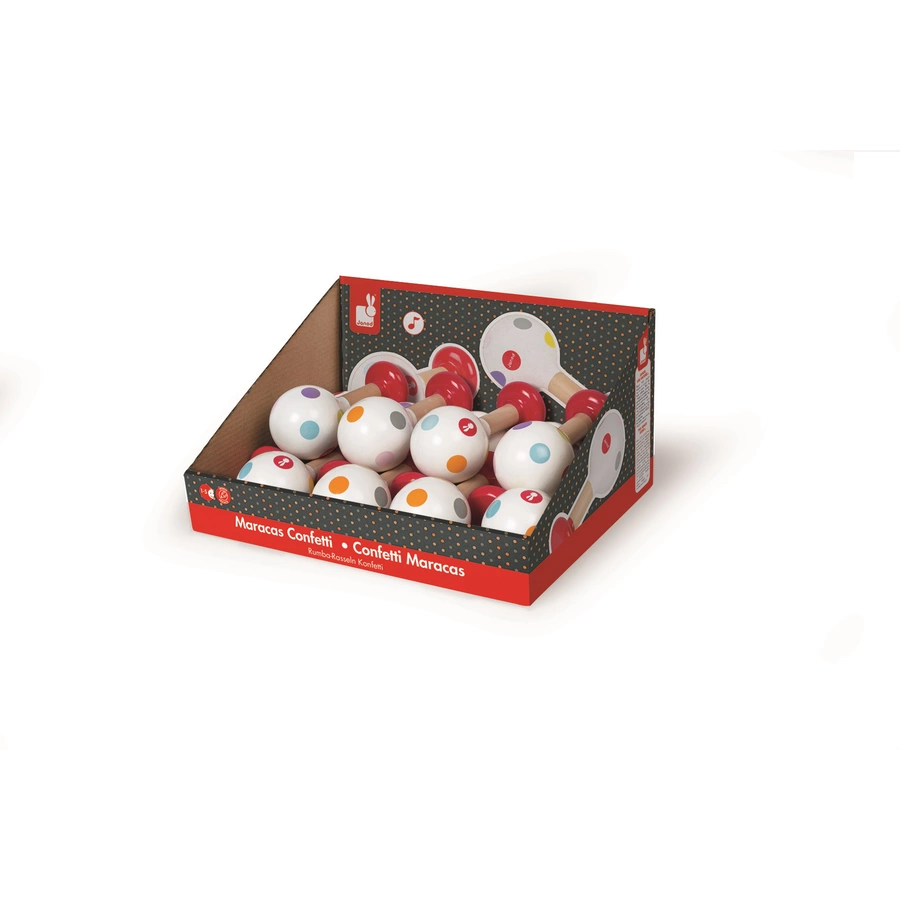 Janod® Konfetti - Maracas, klein