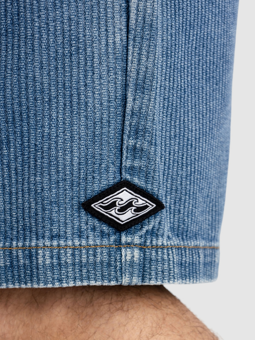 Billabong Larry Cord Denim Shorts ocean wash