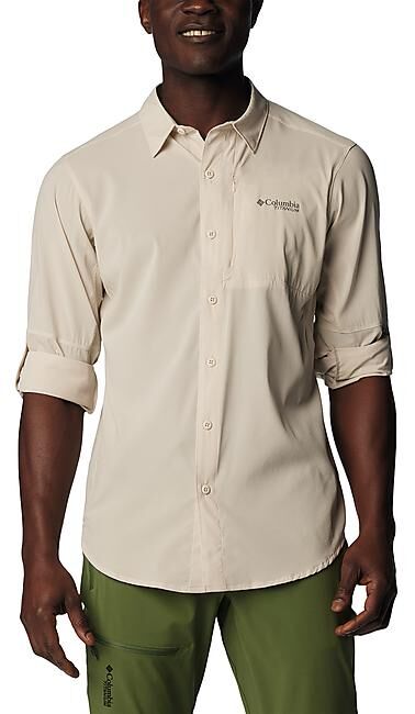 COLUMBIA - CHEMISE CIRQIE RIVER VENTED WOVEN LS