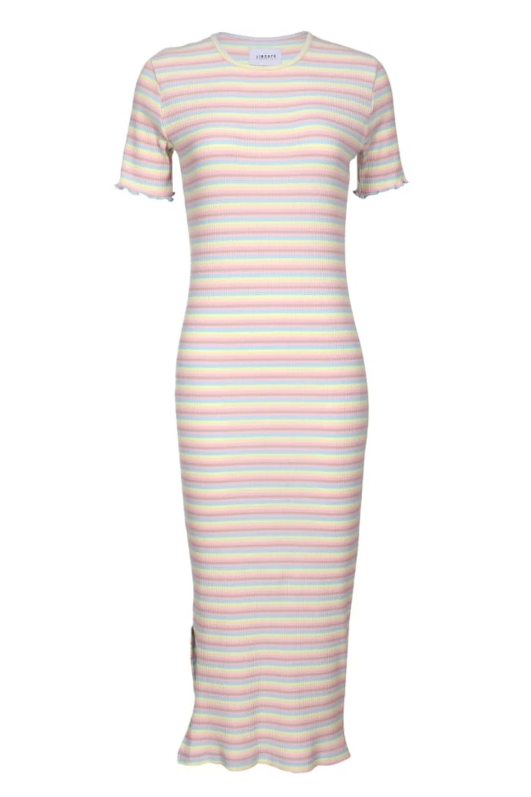 Liberte Natalia-Ss-Dress dusty multicolor stripe