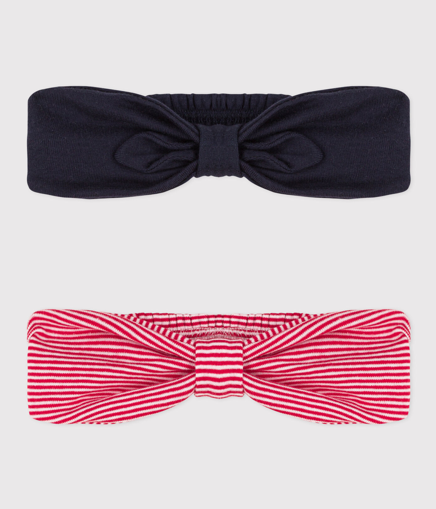 Lot de 2 bandeaux en coton bébé