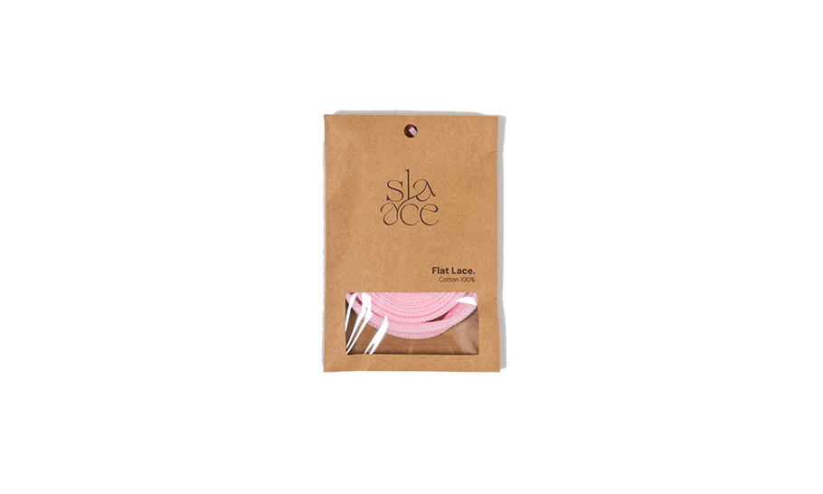 Slaace Fat Flat Laces Pink - 48h Delivery