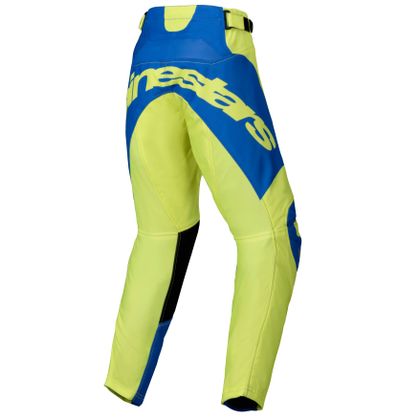 Pantalon cross Alpinestars RACER - VEIL - ENFANT - Jaune / Bleu