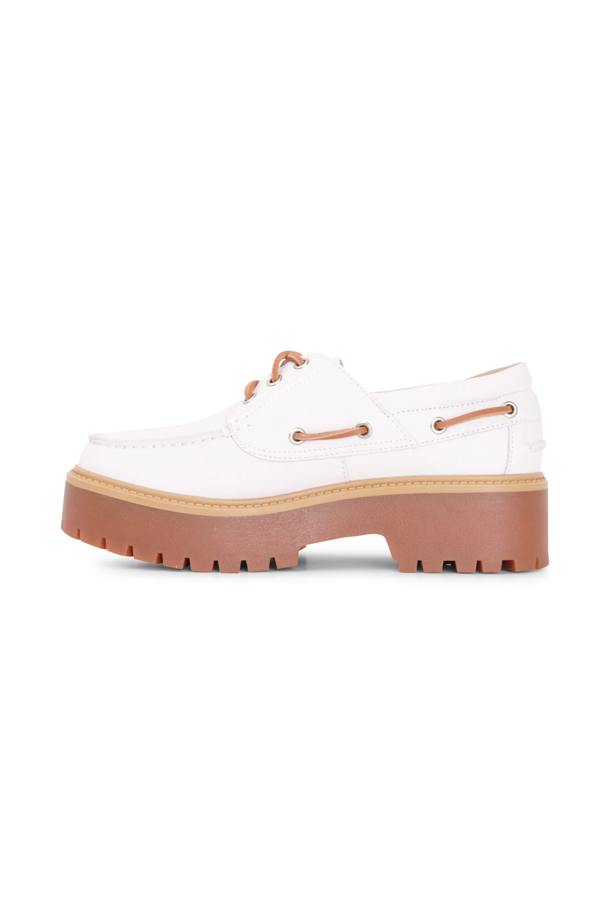TIMBERLAND Chaussures bateau STST BOAT SHOE WHITE Blanc