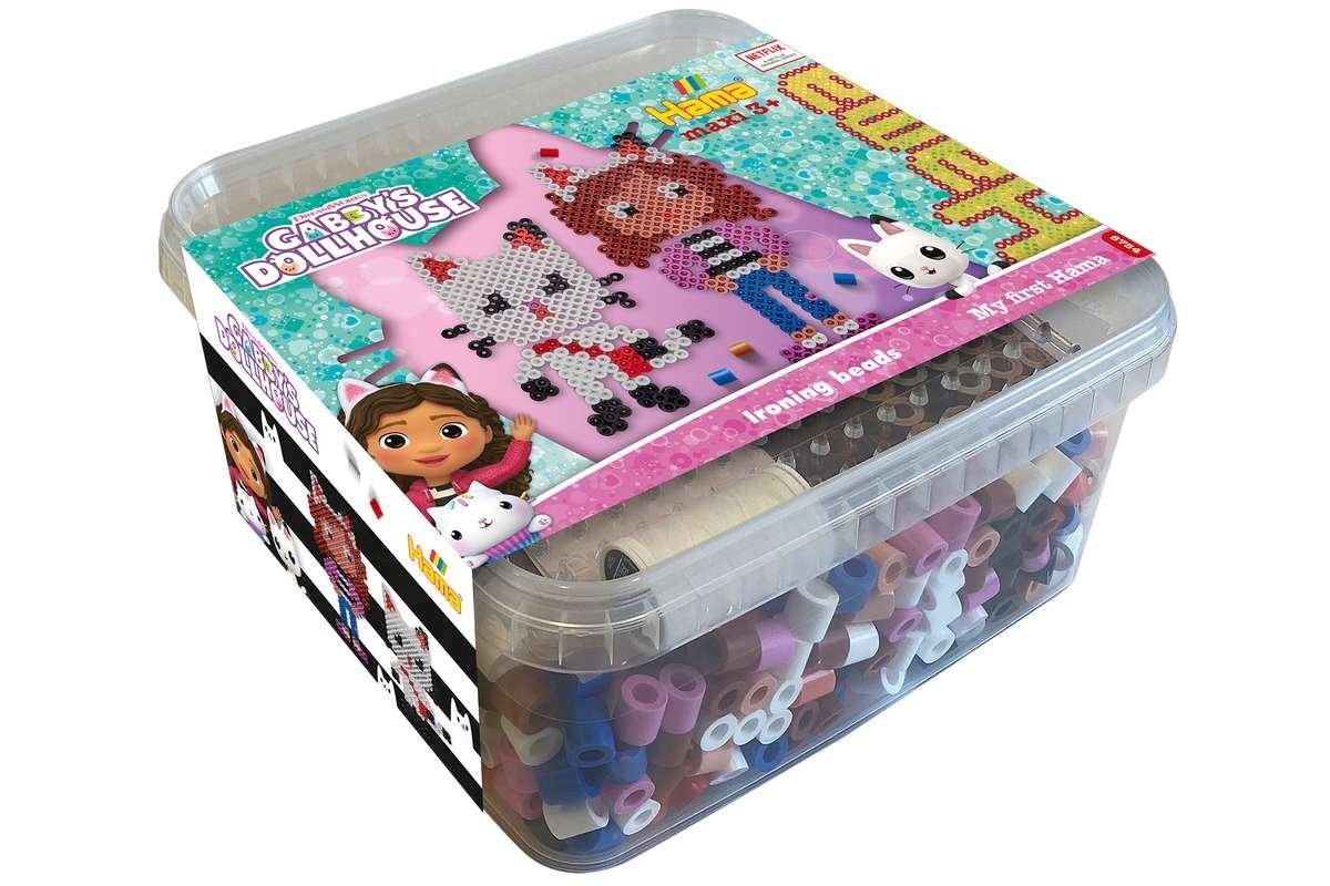 Hama - Maxi Perler & Stiftplade - Gabby's Dollhouse