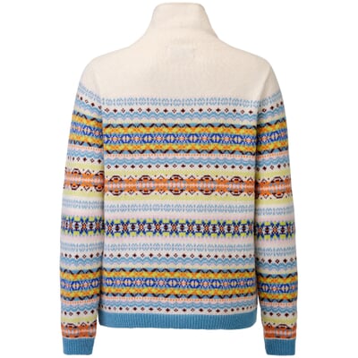 Damenpullover gemustert, Beige