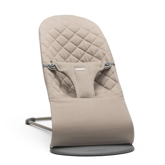Transat Bliss Tissé   Classique Gris sable        de               BabyBjörn