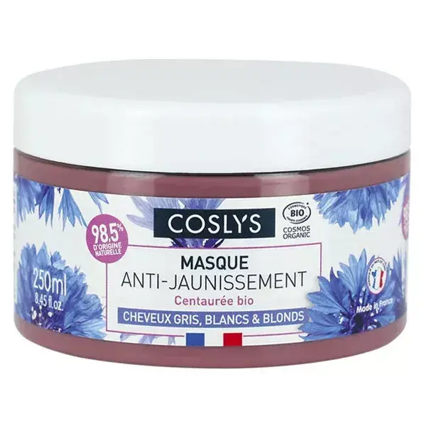 Máscara Capilar Orgânica Antiamarelamento Coslys 250ml