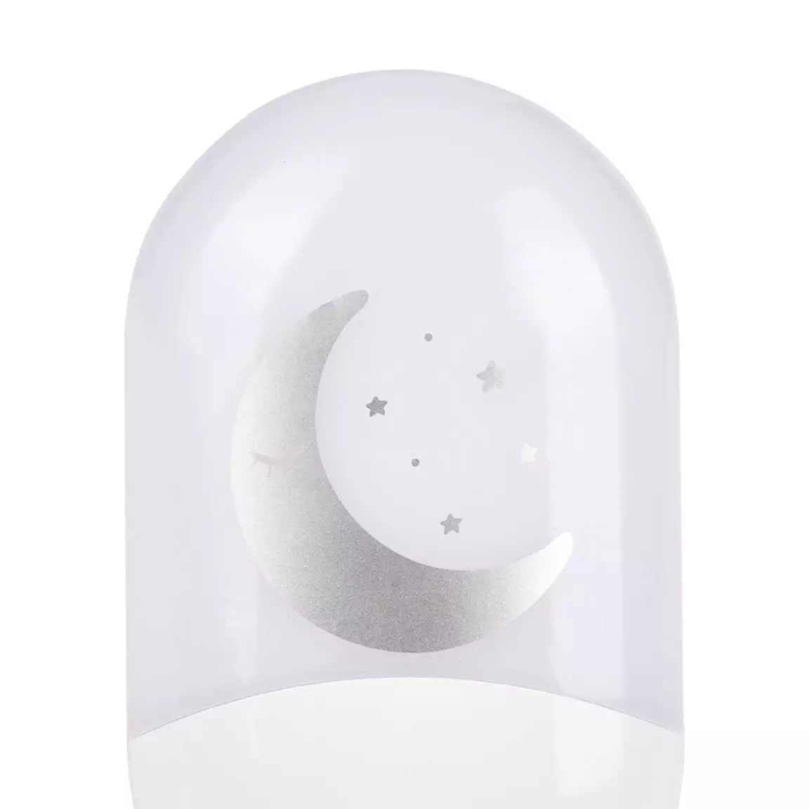 Veilleuse enfant secteur (H10 cm) Lune Blanche