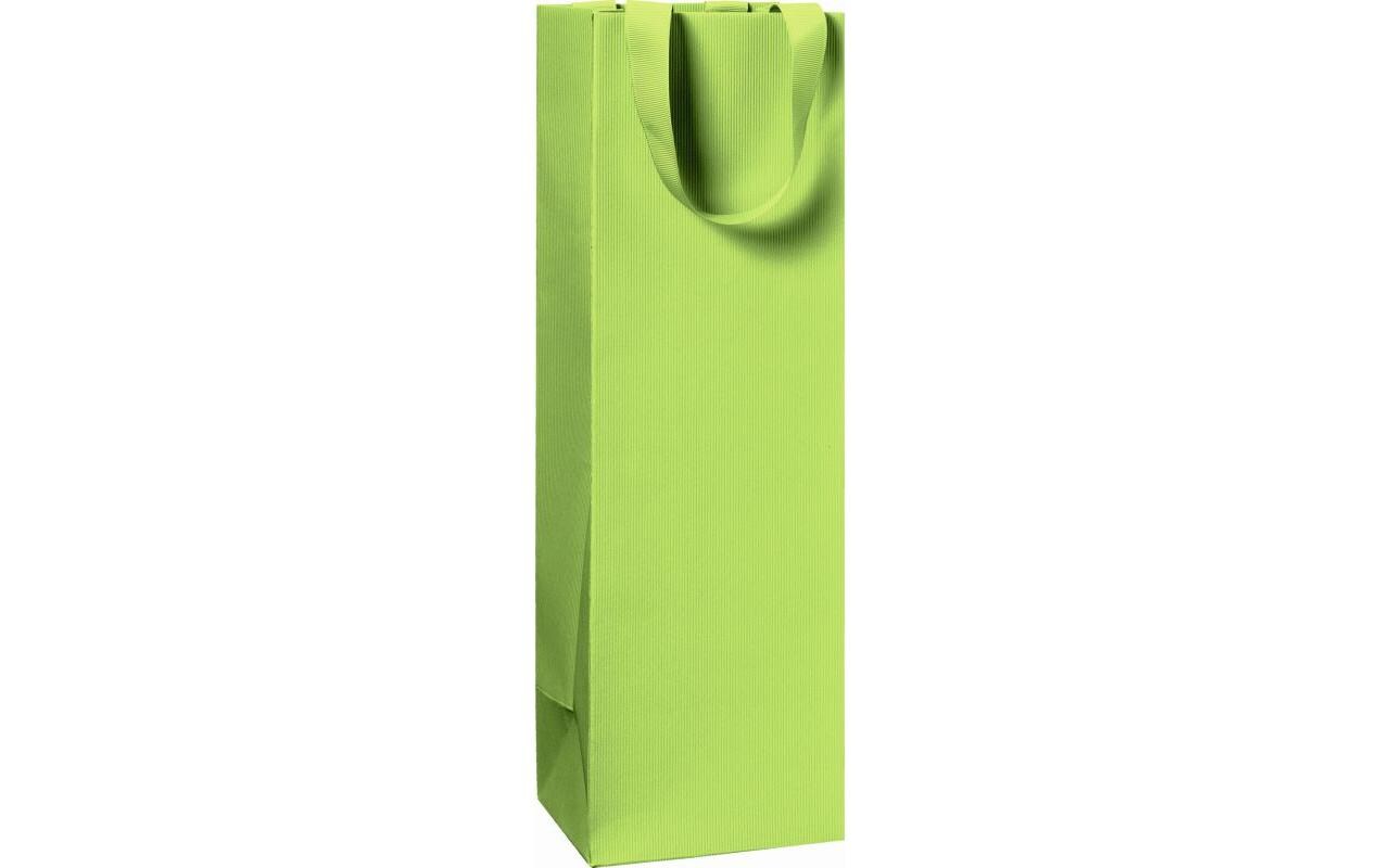 Flaschentasche One Colour 11 x 10.5 x 36 cm, HellgrünTragetasche zum Einpacken von Geschenken