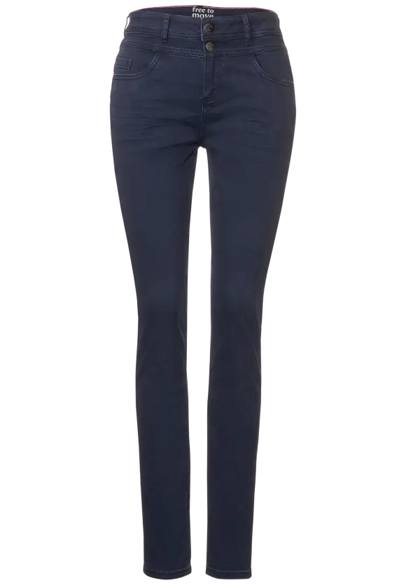 Free to move Jeans - deep indigo wash