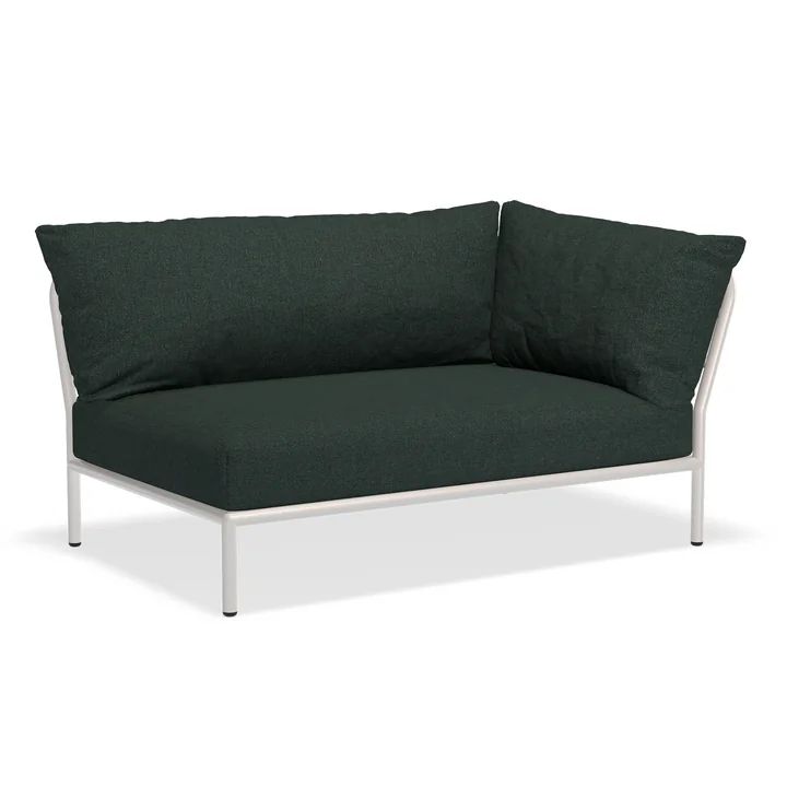 HOUE - Level 2 Sofa, rechts, muted white / alpine