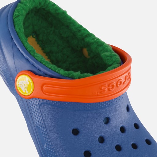 Crocs Classic Lined Clog blauw Rubber