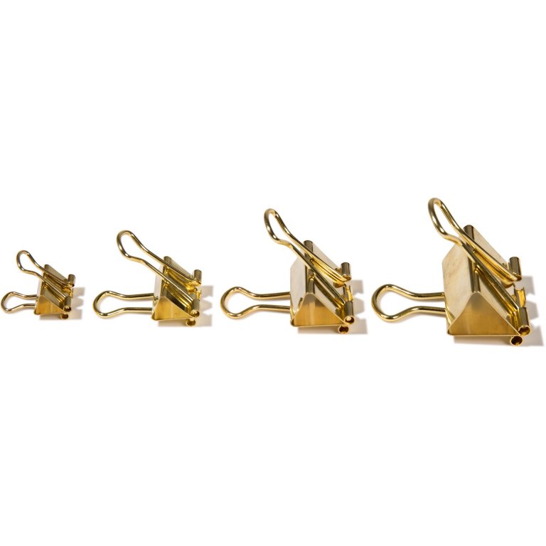 Foldback-Clips gold
