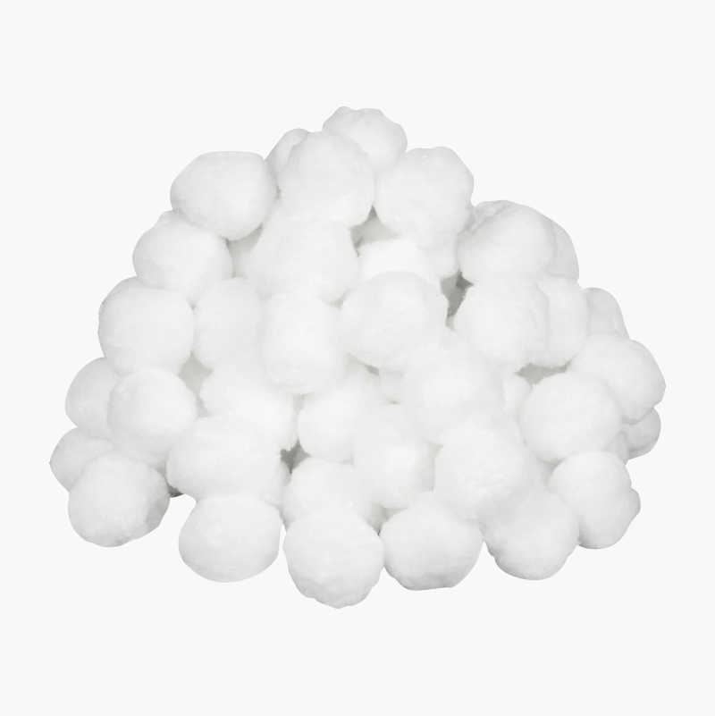 Filterballer for bassengrengjøring, 500 g